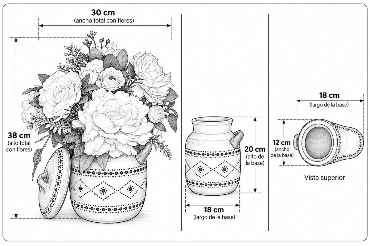 ARREGLO FLORAL TIERRA MEXICANA