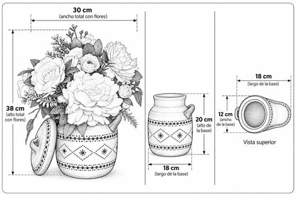 ARREGLO FLORAL TIERRA MEXICANA