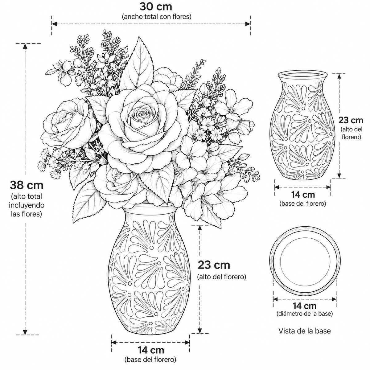 ARREGLO FLORAL AURA