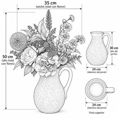 Arreglo Floral Serenidad